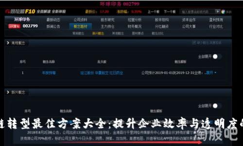 区块链转型最佳方案大全：提升企业效率与透明度的关键
